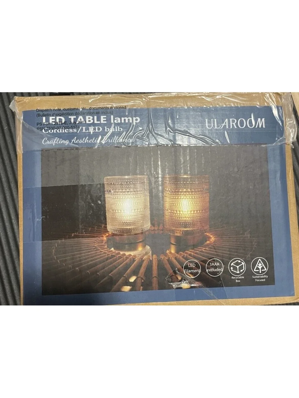 Ularoom Led Table Lamp Set Of Two